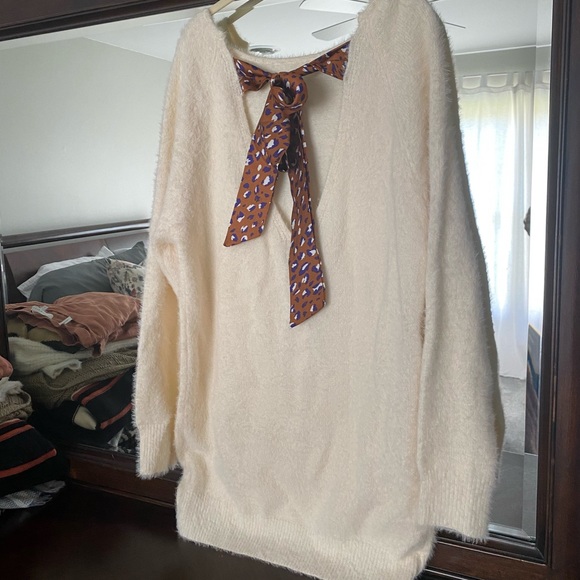 Brand new open back sweater. - Picture 2 of 3